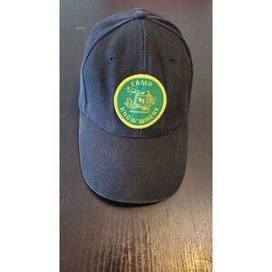 Stranger Things Hat Camp Know Where  Netflix Funko Cap Adjustable Black Green Ph